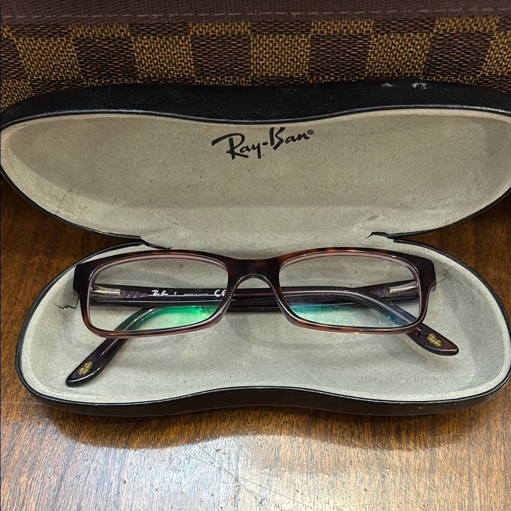 Ray-Ban Brown Frame Glasses